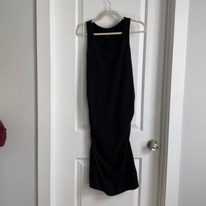 Ingrid & Isabel Black Body Con Maternity Dress